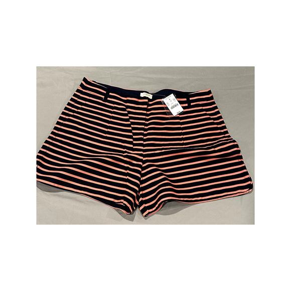 J. Crew Factory Pink Blue Shorts Size 12 - Picture 1 of 3